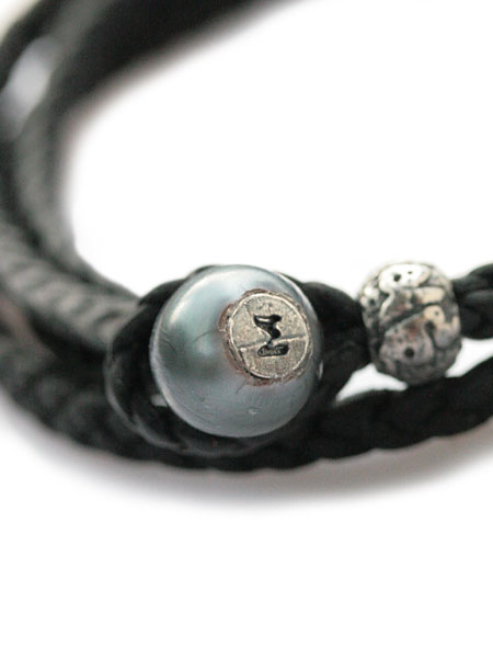 M.Cohenのレザー＆パールブレスレット | M.Cohen(エムコーエン)が大好き！